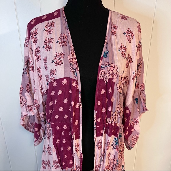 Hinge patchwork Kimono - Picture 2 of 3